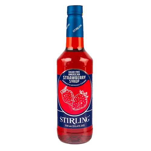 Stirling American Strawberry Sugar Free Syrup