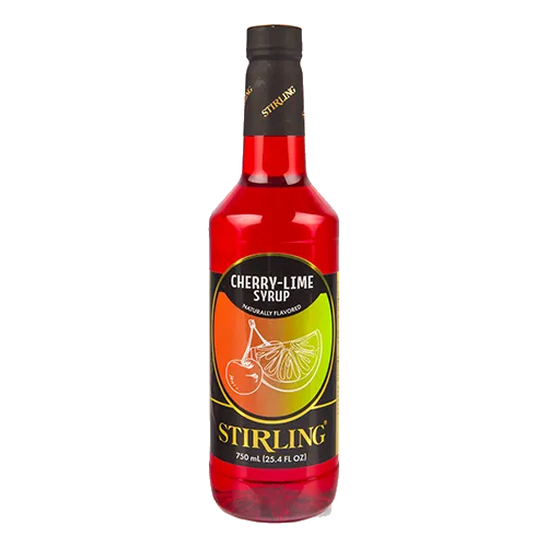 Stirling Cherry Lime Cane Sugar Syrup
