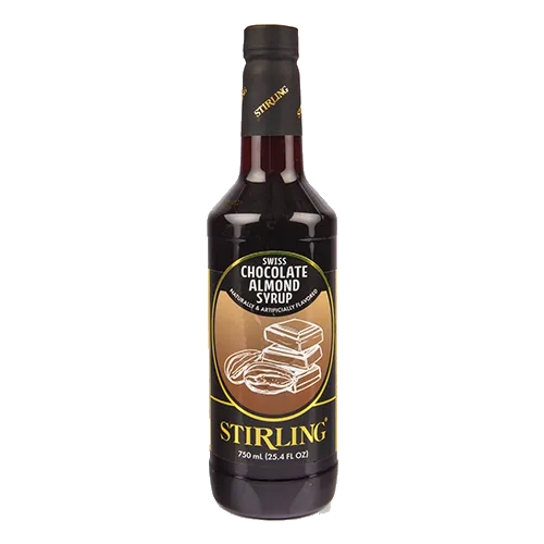 Stirling Swiss Chocolate Almond Cane Sugar Syrup