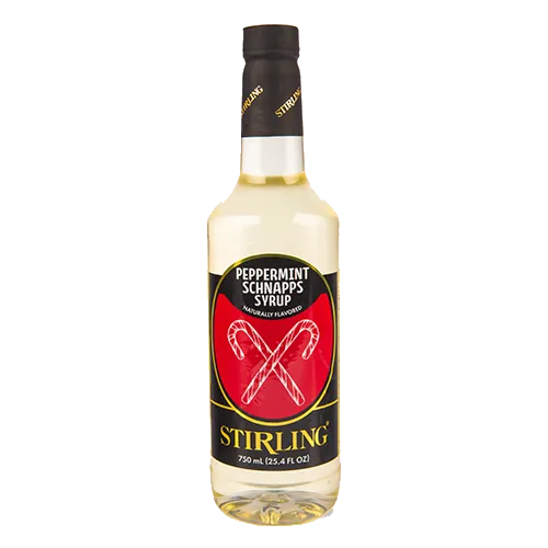 Stirling Peppermint Schnapps Cane Sugar Syrup