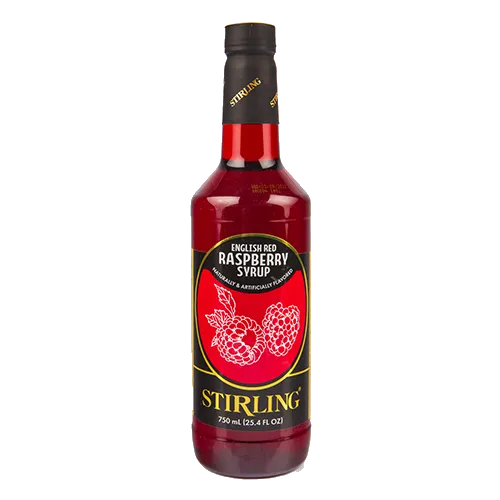 Stirling English Red Raspberry Cane Sugar Syrup
