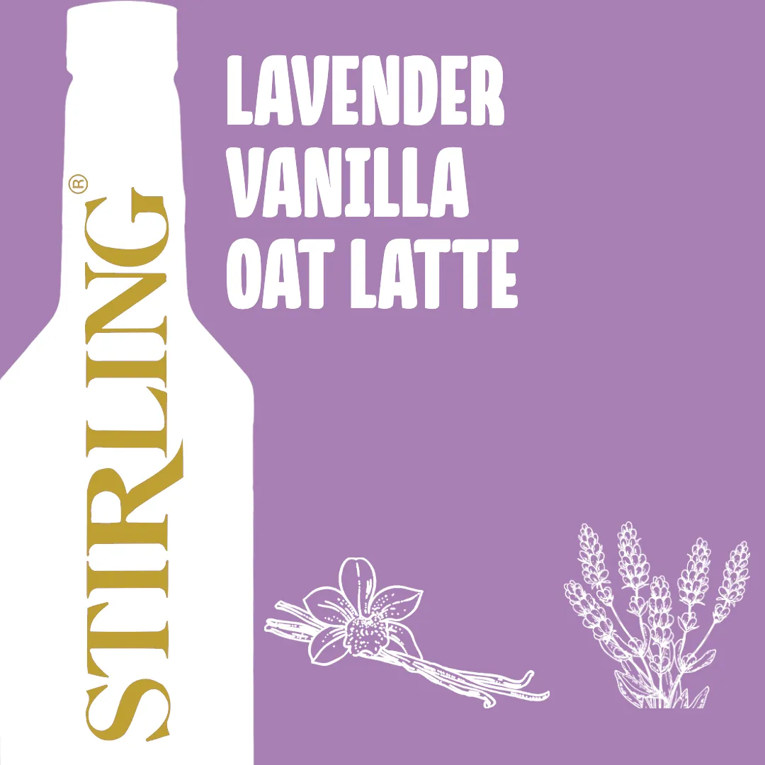 Lavender Vanilla Oat Latte