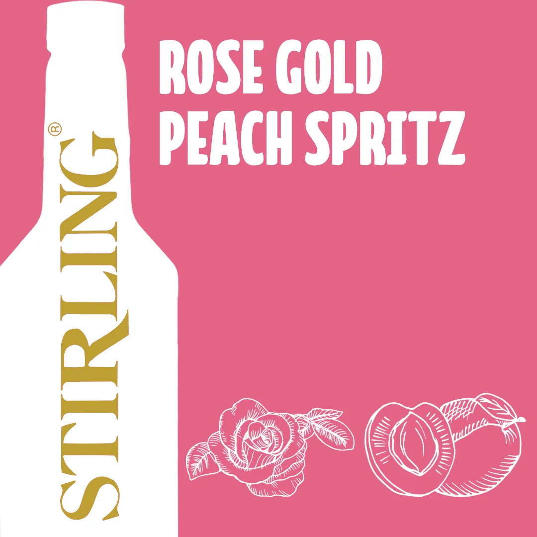 Rose Gold Peach Spritz