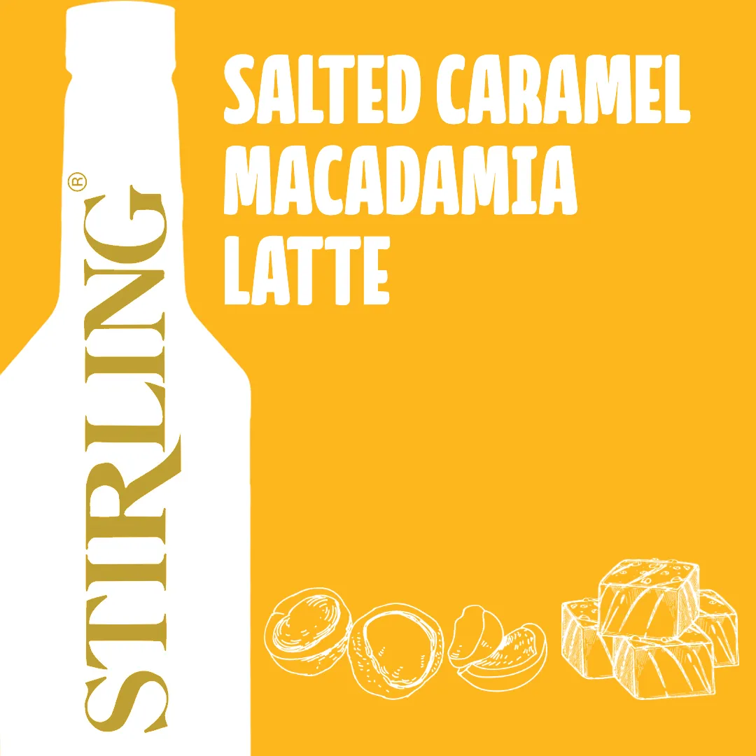 Salted Caramel Macadamia Latte