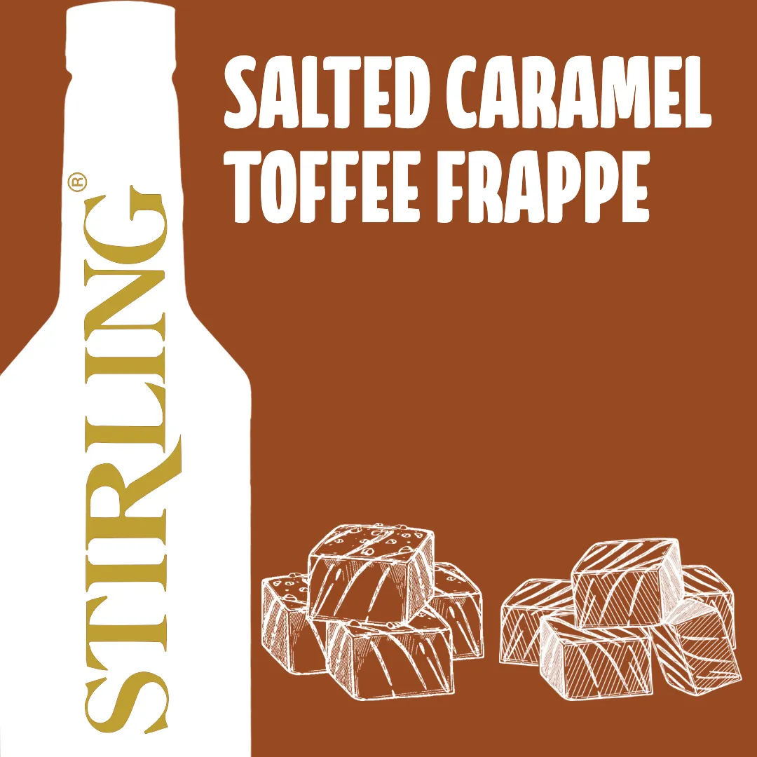 Salted Caramel Toffee Frappe