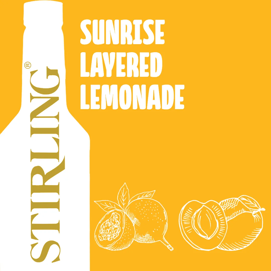 Sunrise Layered Lemonade